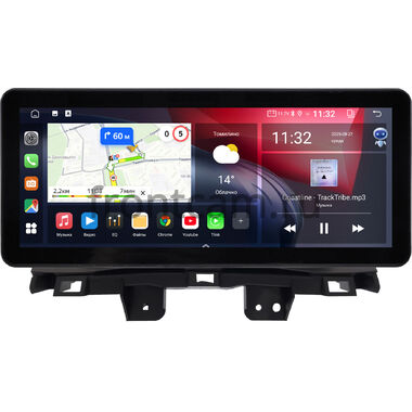 Honda CR-V 4 2011-2018 (взамен БК, левый руль) 12.3 дюйма Canbox GT1231-4156 на Android 10 (CarPlay, 2/32, DSP, QLed) Audi Style
