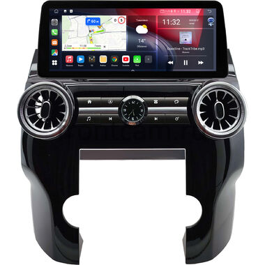 Land Rover Discovery 4 2009-2016 (для авто с кнопкой SETUP) 12.3 дюйма Canbox GTR1233-0493 на Android 10 (CarPlay, 4/64, DSP, QLed) BMW Style