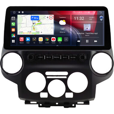 Nissan NV200 2009-2026 (черная) 12.3 дюйма Canbox GTR1233-0812 на Android 10 (CarPlay, 4/64, DSP, QLed) BMW Style