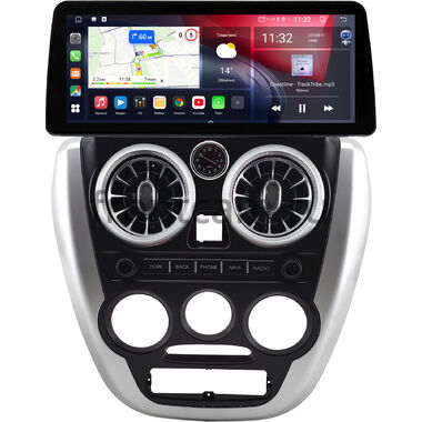 Lada Granta, Granta Sport 2011-2018, ВИС 2349 2013-2017 (серебряная, матовая) 12.3 дюйма Canbox GTR1233-0874 на Android 10 (CarPlay, 4/64, DSP, QLed) BMW Style