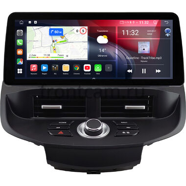 Ford Fiesta (Mk6) 2008-2019 (черная) 12.3 дюйма Canbox GTR1233-0947 на Android 10 (CarPlay, 4/64, DSP, QLed) BMW Style
