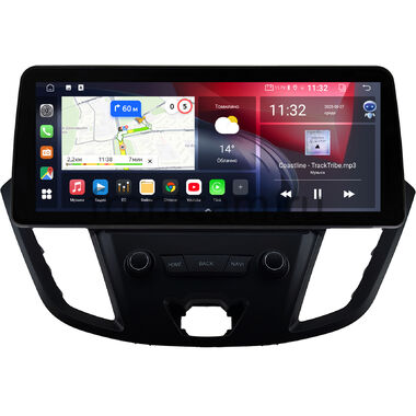 Ford Tourneo Custom, Transit Custom 2012-2024 12.3 дюйма Canbox GTR1233-0962 на Android 10 (CarPlay, 4/64, DSP, QLed) BMW Style