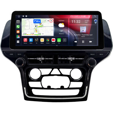 Jeep Grand Cherokee 4 (WK2) 2013-2022 (Тип A) 12.3 дюйма Canbox GT1233-0966 на Android 10 (CarPlay, 2/32, DSP, QLed) BMW Style
