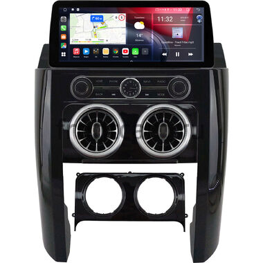 Land Rover Discovery 3 2004-2009 (черная, глянцевая) 12.3 дюйма Canbox GTR1233-0969 на Android 10 (CarPlay, 4/64, DSP, QLed) BMW Style