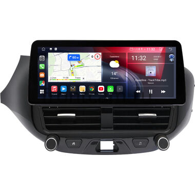 Lada Vesta SW Cross, Vesta 2015-2022 (для авто без Enjoy, Вид 1) 12.3 дюйма Canbox GT1233-1543 на Android 10 (CarPlay, 2/32, DSP, QLed) BMW Style