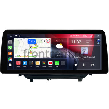 Opel Corsa D 2006-2014 (устанавливается наверх) 12.3 дюйма Canbox GTR1233-1585 на Android 10 (CarPlay, 4/64, DSP, QLed) BMW Style