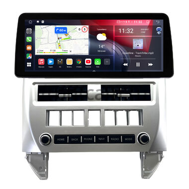 Volkswagen Polo 4 2001-2009 (серебряная) 12.3 дюйма Canbox GTR1233-1596 на Android 10 (CarPlay, 4/64, DSP, QLed) BMW Style