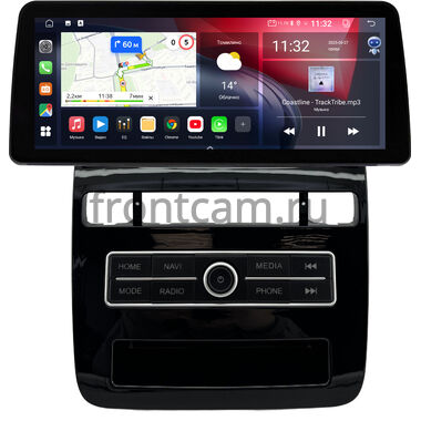 Volkswagen Touareg 2 2010-2018 (для авто с RCD 550) 12.3 дюйма Canbox GTR1233-1665 на Android 10 (CarPlay, 4/64, DSP, QLed) BMW Style