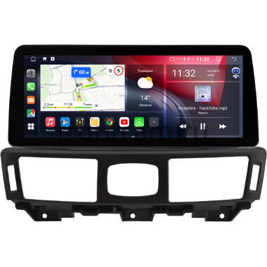 Infiniti M25, M37, M56 2010-2013, Q70 2013-2019 (Тип B, для авто с кнопкой TEL) 12.3 дюйма Canbox GTR1233-1707 на Android 10 (CarPlay, 4/64, DSP, QLed) BMW Style