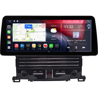Toyota Alphard 2, Vellfire 2008-2015 (для макс. комплектации, Тип B) 12.3 дюйма Canbox GTR1233-2287 на Android 10 (CarPlay, 4/64, DSP, QLed) BMW Style