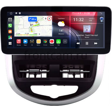 Hyundai Solaris, Accent 4 2010-2019 12.3 дюйма Canbox GTR1232-0502 на Android 10 (CarPlay, 4/64, DSP, QLed) Mercedes Style