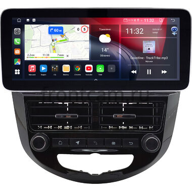 Hyundai Solaris, Accent 4 2010-2019 12.3 дюйма Canbox GT1232-0545 на Android 10 (CarPlay, 2/32, DSP, QLed) Mercedes Style