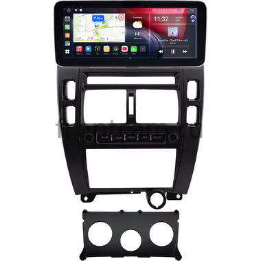 Hyundai Tucson 2004-2010 (черная) 12.3 дюйма Canbox GT1232-0584 на Android 10 (CarPlay, 2/32, DSP, QLed) Mercedes Style