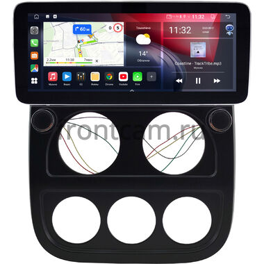 Jeep Liberty (Patriot), Compass 2010-2016 12.3 дюйма Canbox GTR1232-0593 на Android 10 (CarPlay, 4/64, DSP, QLed) Mercedes Style