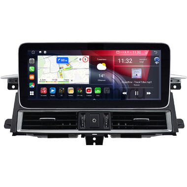 Nissan Patrol (Y62) 2010-2024, Armada 2 2016-2020 (Тип B, для авто с кнопкой TEL, can BSJ) 12.3 дюйма Canbox GT1232-0724 на Android 10 (CarPlay, 2/32, DSP, QLed) Mercedes Style