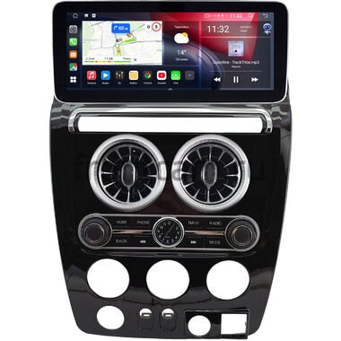 Hummer H3 2005-2010 (глянцевая) 12.3 дюйма Canbox GT1232-0770 на Android 10 (CarPlay, 2/32, DSP, QLed) Mercedes Style