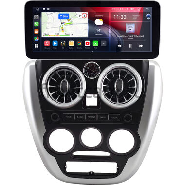 Lada Granta, Granta Sport 2011-2018, ВИС 2349 2013-2017 (серебряная, матовая) 12.3 дюйма Canbox GTR1232-0874 на Android 10 (CarPlay, 4/64, DSP, QLed) Mercedes Style