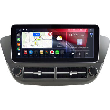 Hyundai Solaris 2 2017-2024 (серая) 12.3 дюйма Canbox GT1232-0979 на Android 10 (CarPlay, 2/32, DSP, QLed) Mercedes Style