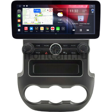 Ford Ranger 3 2011-2015 (серая) 12.3 дюйма Canbox GT1232-0983 на Android 10 (CarPlay, 2/32, DSP, QLed) Mercedes Style