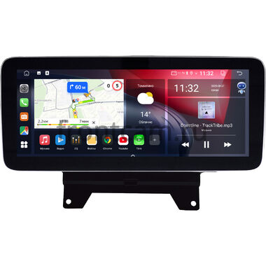 Land Rover Range Rover Sport 2009-2013 (для авто с кнопкой INFO) 12.3 дюйма Canbox GTR1232-1317 на Android 10 (CarPlay, 4/64, DSP, QLed) Mercedes Style