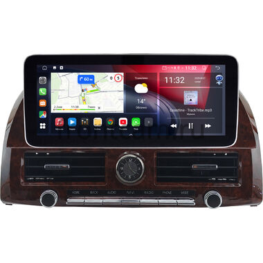 Toyota Camry XV30 2001-2006 (под дерево) 12.3 дюйма Canbox GTR1232-1356 на Android 10 (CarPlay, 4/64, DSP, QLed) Mercedes Style