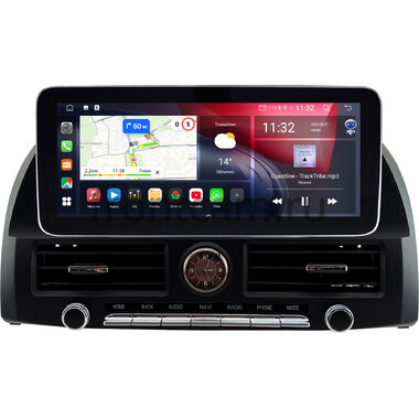Toyota Camry XV30 2001-2006 (черная) 12.3 дюйма Canbox GTR1232-1357 на Android 10 (CarPlay, 4/64, DSP, QLed) Mercedes Style