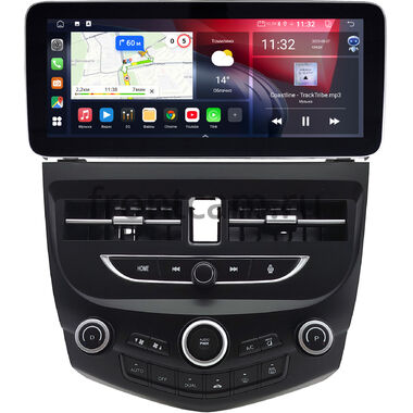 Honda Accord 7 2002-2008 12.3 дюйма Canbox GTR1232-1415 на Android 10 (CarPlay, 4/64, DSP, QLed) Mercedes Style