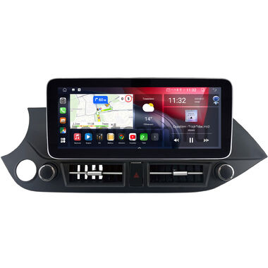Kia Picanto 2, Morning 2 2011-2017 12.3 дюйма Canbox GTR1232-1624 на Android 10 (CarPlay, 4/64, DSP, QLed) Mercedes Style