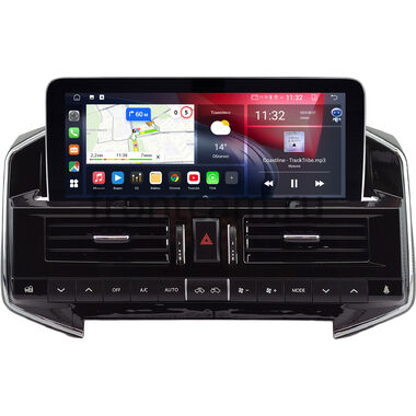 Toyota Land Cruiser 200 2010-2012 (Тип C, can BSJ)  12.3 дюйма Canbox GT1232-1728 на Android 10 (CarPlay, 2/32, DSP, QLed) Mercedes Style