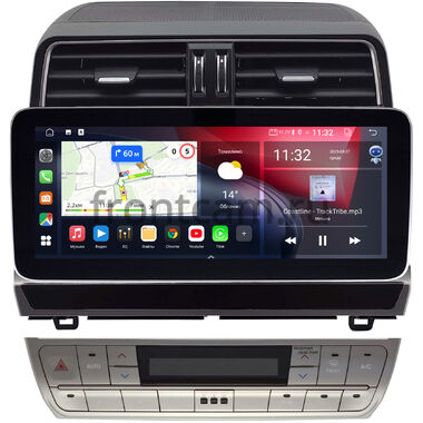 Toyota Land Cruiser Prado 150 2020-2024 12.3 дюйма Canbox GTR1232-1750 на Android 10 (CarPlay, 4/64, DSP, QLed) Mercedes Style