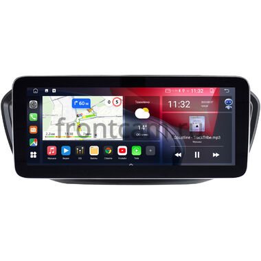 Lada Vesta (NG) 2022-2026, Aura 2024-2026 (черная, матовая) 12.3 дюйма Canbox GT1232-9-9820 на Android 10 (CarPlay, 2/32, DSP, QLed) Mercedes Style