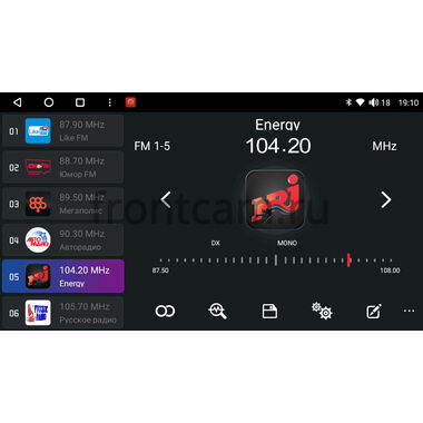 Foton Tunland (2011-2018) Canbox M-Line 7851-10-1212 на Android 10 (4G-SIM, 4/64, DSP, QLed)