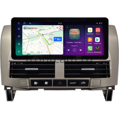 Lexus RX 300, RX 330, RX 350, RX 400h 2003-2009 (золотистая) 12.3 дюйма Canbox PRO-Line 4313-0006 на Android 13 (4G-SIM, 12/256, DSP, QLed) Audi Style
