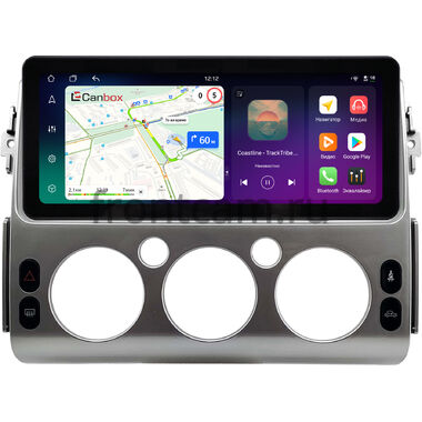 Toyota FJ Cruiser 2006-2022 12.3 дюйма Canbox PRO-Line 4311-0311 на Android 13 (4G-SIM, 6/128, DSP, QLed) Audi Style
