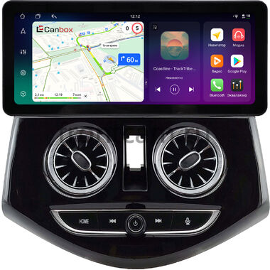 Ravon R2 2016-2020 (глянцевая) 12.3 дюйма Canbox PRO-Line 4312-0312 на Android 13 (4G-SIM, 8/256, DSP, QLed) Audi Style