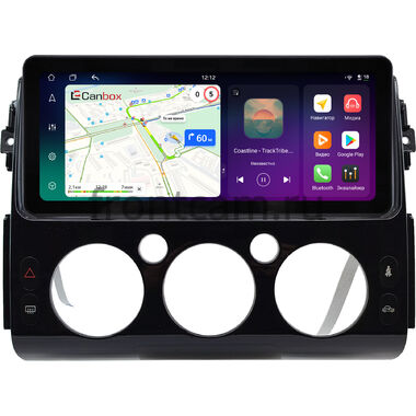 Toyota FJ Cruiser 2006-2022 (черная, глянцевая) 12.3 дюйма Canbox PRO-Line 4311-0495 на Android 13 (4G-SIM, 6/128, DSP, QLed) Audi Style