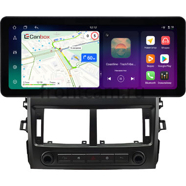 Toyota Corolla (E150) 2006-2013 12.3 дюйма Canbox PRO-Line 4313-0516 на Android 13 (4G-SIM, 12/256, DSP, QLed) Audi Style
