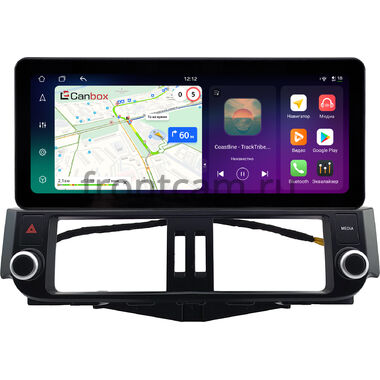 Toyota Land Cruiser Prado 150 2009-2013 (для авто с Navi и JBL Synthesis) 12.3 дюйма Canbox PRO-Line 4310-0561 на Android 13 (4G-SIM, 4/64, DSP, QLed) Audi Style
