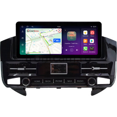 Mitsubishi Pajero 4 2006-2024 12.3 дюйма Canbox H-Line 8818-0589 на Android 14 (4G-SIM, 6/128, DSP, QLed) Audi Style