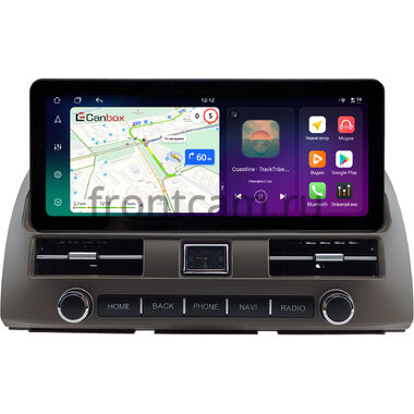 Toyota Camry XV30 2001-2006 (бежевая, с часами) 12.3 дюйма Canbox PRO-Line 4312-0818 на Android 13 (4G-SIM, 8/256, DSP, QLed) Audi Style