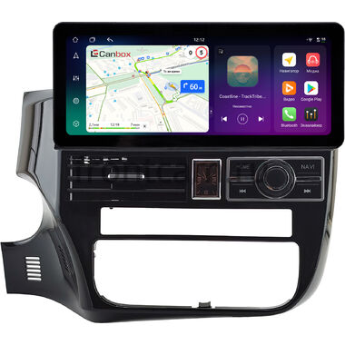 Mitsubishi Outlander 3 2012-2024 12.3 дюйма Canbox H-Line 8818-0875 на Android 14 (4G-SIM, 6/128, DSP, QLed) Audi Style