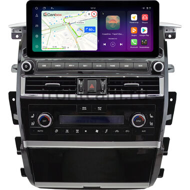 Infiniti QX56 2010-2013, QX80 2013-2020 (для любой комплектации) 12.3 дюйма Canbox H-Line 8819-0885 на Android 14 (4G-SIM, 8/128, DSP, QLed) Audi Style