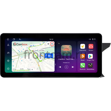 Mercedes-Benz C-klasse (w204) 2011-2015 (руль справа) 12.3 дюйма Canbox H-Line 8819-0925 на Android 14 (4G-SIM, 8/128, DSP, QLed) Audi Style