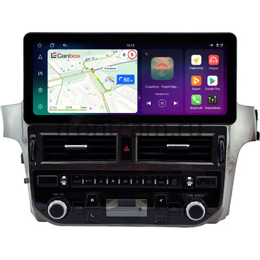 Lexus GX 460 2009-2023 (Тип A+В, Вид 2) 12.3 дюйма Canbox PRO-Line 4313-1299 на Android 13 (4G-SIM, 12/256, DSP, QLed) Audi Style