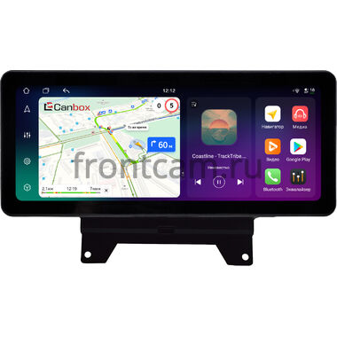 Land Rover Range Rover Sport 2009-2013 (для авто с кнопкой INFO) 12.3 дюйма Canbox PRO-Line 4312-1317 на Android 13 (4G-SIM, 8/256, DSP, QLed) Audi Style