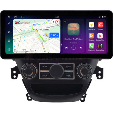 Hyundai Elantra 5 (MD), Avante 5 2010-2015 12.3 дюйма Canbox H-Line 8817-1538 на Android 14 (4G-SIM, 4/64, DSP, QLed) Audi Style