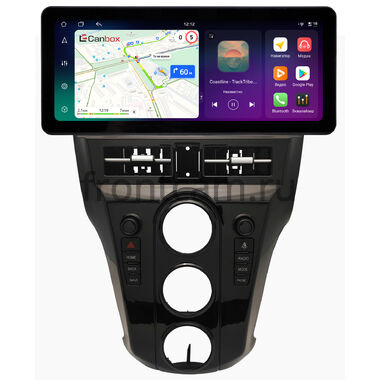 Toyota Platz 1999-2005, Vitz 2, Yaris 2 2005-2012  12.3 дюйма Canbox PRO-Line 4311-1599 на Android 13 (4G-SIM, 6/128, DSP, QLed) Audi Style