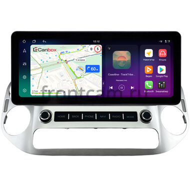 Volkswagen Golf Plus 2005-2014, Tiguan 2007-2017 12.3 дюйма Canbox H-Line 8817-1642 на Android 14 (4G-SIM, 4/64, DSP, QLed) Audi Style