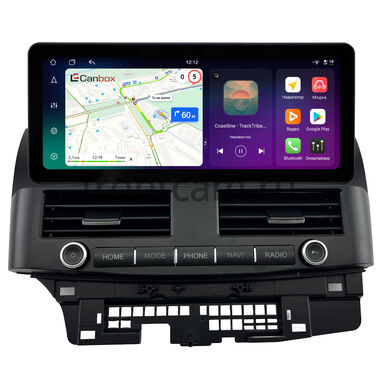 Mitsubishi Lancer 10 2007-2017 12.3 дюйма Canbox H-Line 8818-1663 на Android 14 (4G-SIM, 6/128, DSP, QLed) Audi Style