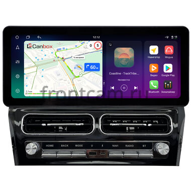 Toyota Camry XV50 2011-2014, Camry XV55 2014-2018 (вид 1)  12.3 дюйма Canbox PRO-Line 4312-1672 на Android 13 (4G-SIM, 8/256, DSP, QLed) Audi Style
